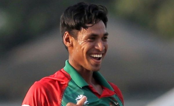 Bangladesh bowler Mustafizur Rahman on Saturday at Eden during a ICC T20 World Cup    match between Bangladesh and New Zealand. He scalped five wickets in the match. Express photo by Subham Dutta. 26.03.16